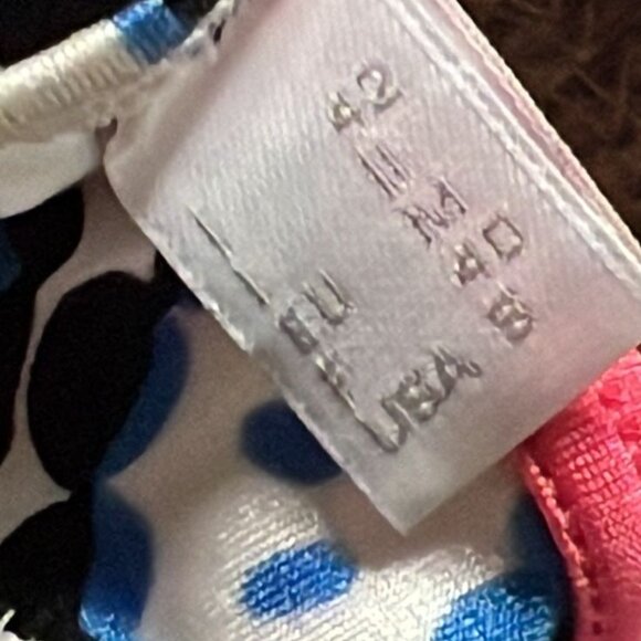 $300 JUST CAVALLI  swimsuit beachwear size 42 Italy , 6 Us - Picture 3 of 13